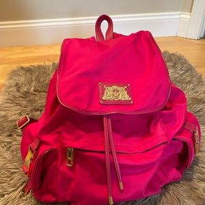 Juicy couture pink backpack